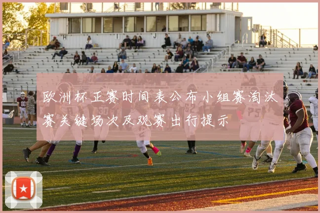 欧洲杯正赛时间表公布小组赛淘汰赛关键场次及观赛出行提示